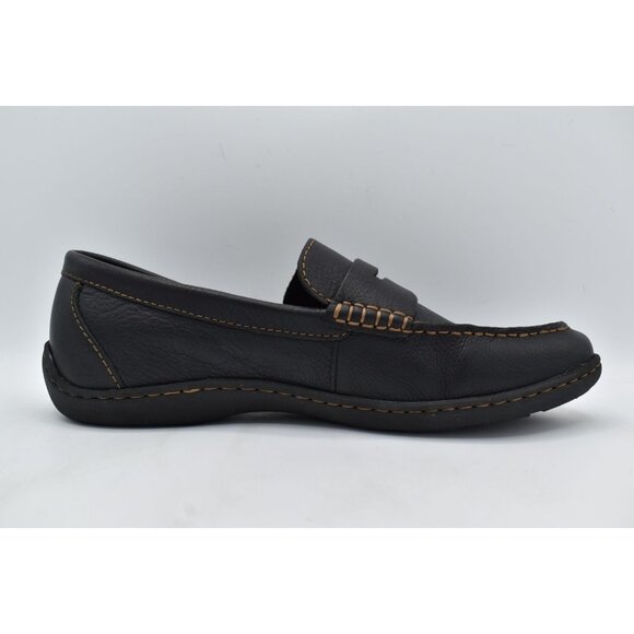 Born Mens Size 13 Simon III Black Full Grain Leather Slip On Loafers Shoes main image 7